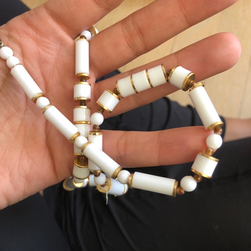White Vintage Necklace